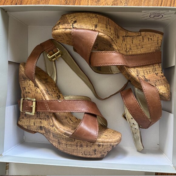 Jessica Simpson Bologna Cork High Heels, Size 6.5 - Picture 6 of 6